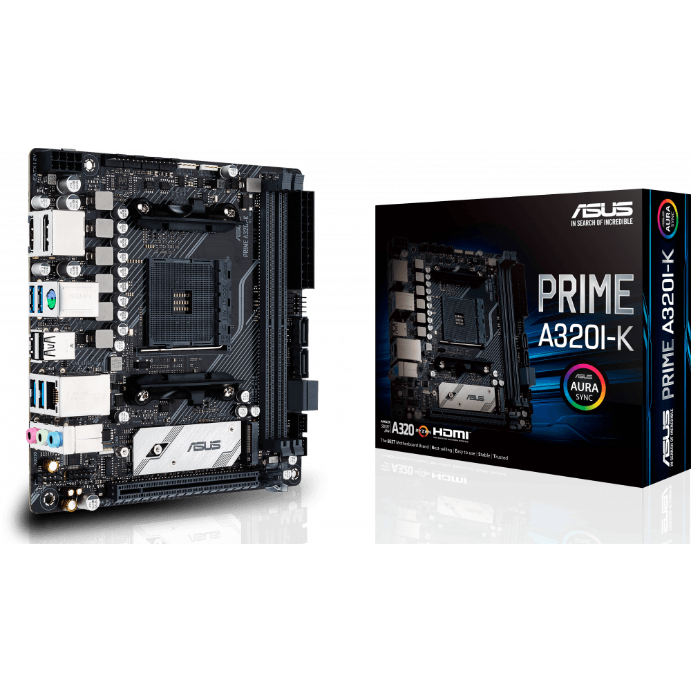 Pamatplate ASUS PRIME A320I-K - foto 4