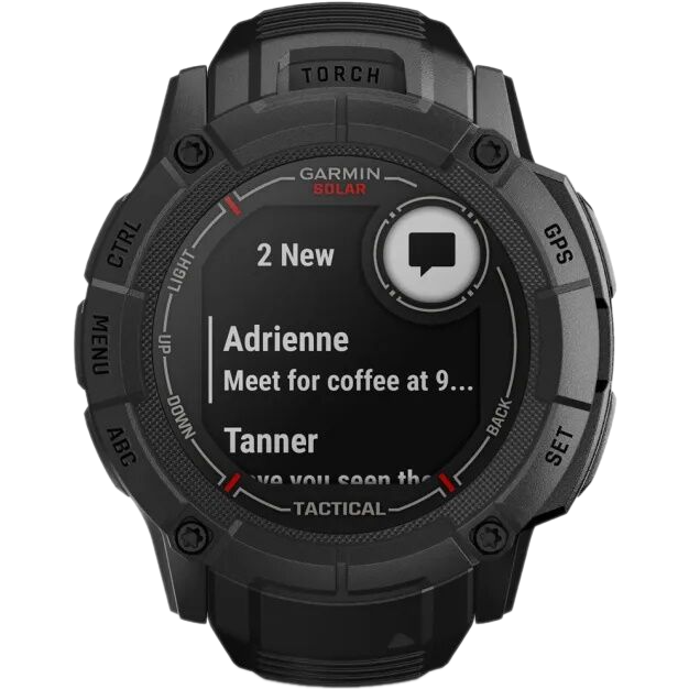 Smartuhren Garmin Instinct 2X 50 mm Solar Tactical Edition Black - 010-02805-03 - Foto 9