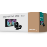 Liquid cooling system DeepCool MYSTIQUE 240 ARGB (R-LX550-BKADSNC-G-1)