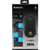 Mouse Defender Arga GM-049 Black (52049)