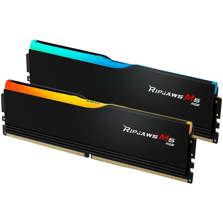 Arbeitsspeicher 64GB DDR5 6000MHz G.Skill Ripjaws M5 RGB (F5-6000J3040G32GX2-RM5RK) (2x32GB KIT) - Foto 2