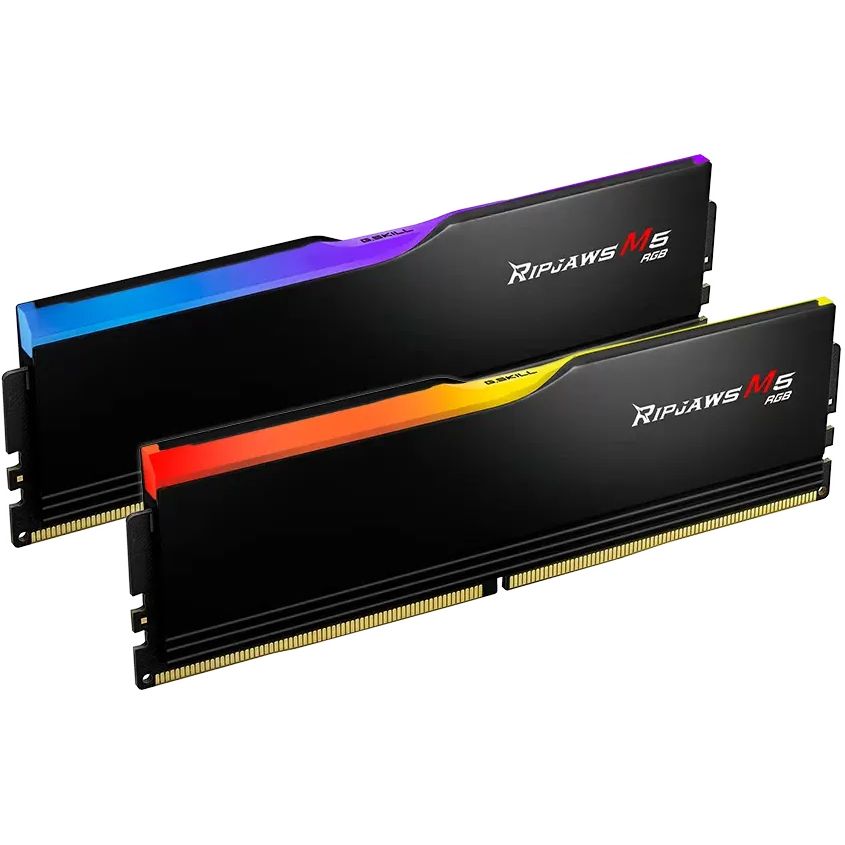 Arbeitsspeicher 64GB DDR5 6000MHz G.Skill Ripjaws M5 RGB (F5-6000J3040G32GX2-RM5RK) (2x32GB KIT) - Foto 3