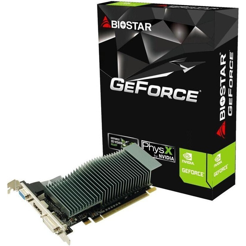 Carte graphique NVIDIA GeForce 210 Biostar 1GB (VN2103NHG6)