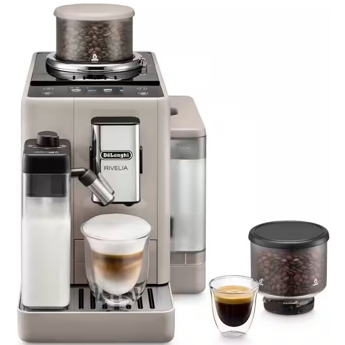 Machine à café DeLonghi Rivelia Sand Beige - EXAM440.55.BG