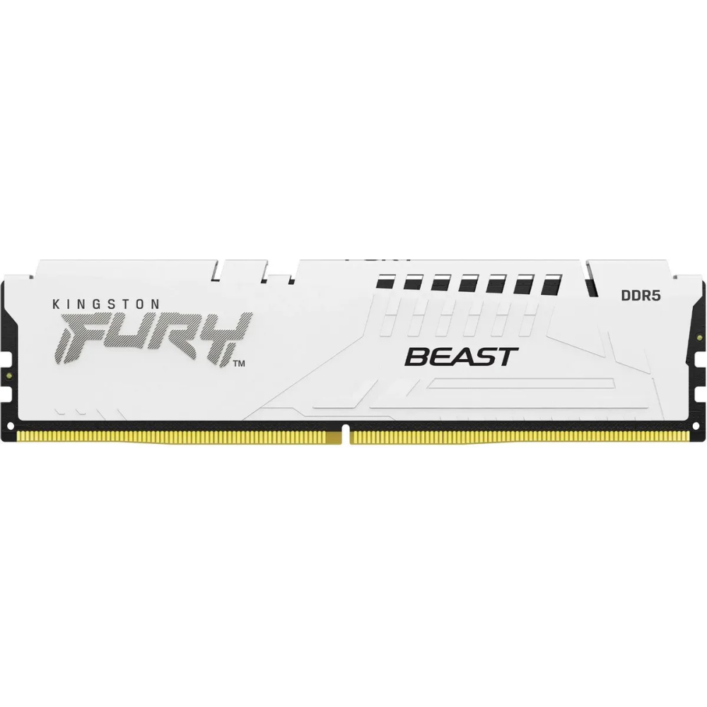 Arbeitsspeicher 16GB DDR5 6000MHz Kingston Fury Beast White (KF560C30BWE-16)