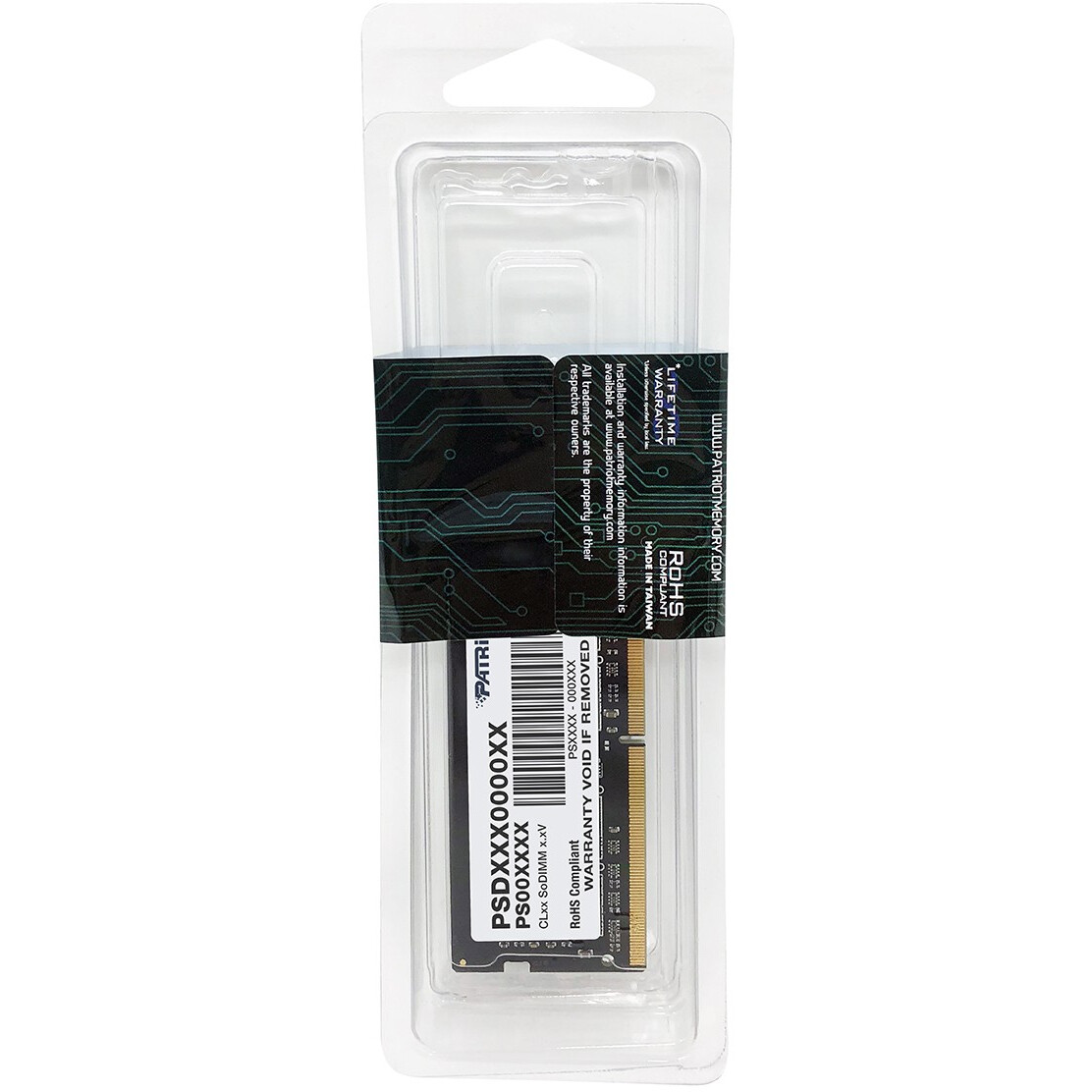 mémoire vive 8GB DDR4 2666MHz Patriot Signature SO-DIMM (PSD48G26662S) - photo 6