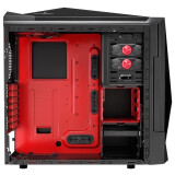 Datoru korpuss AeroCool Sixth Element Black/Red