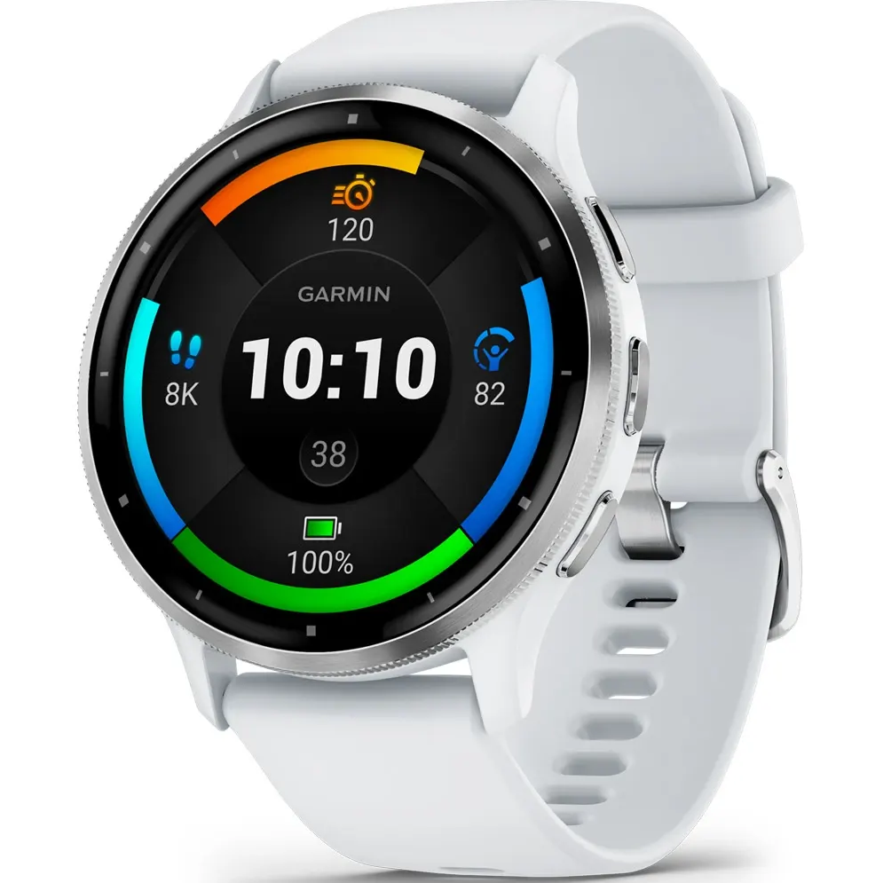 Smartuhren Garmin Venu 3 White/Grey/Silver - 010-02784-00