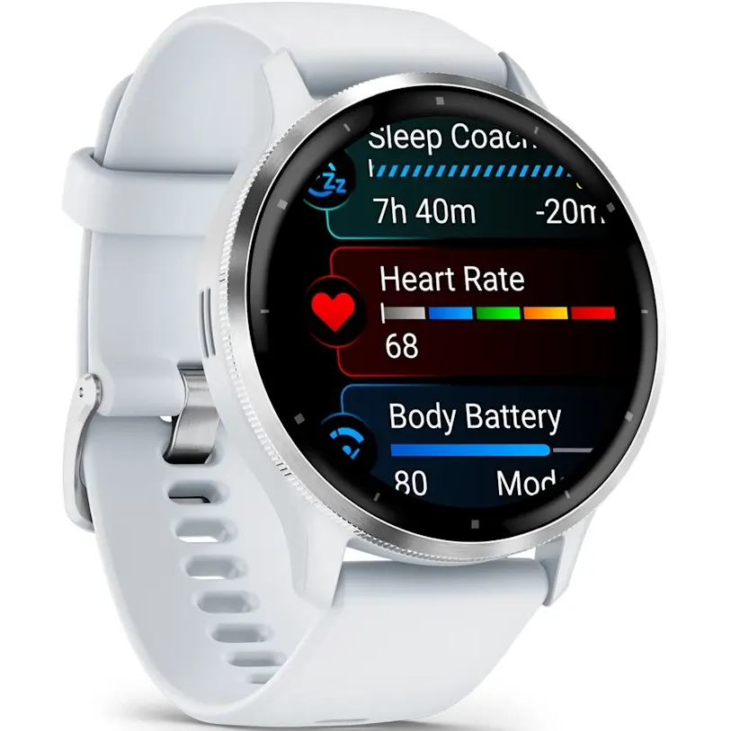 Smartuhren Garmin Venu 3 White/Grey/Silver - 010-02784-00 - Foto 3