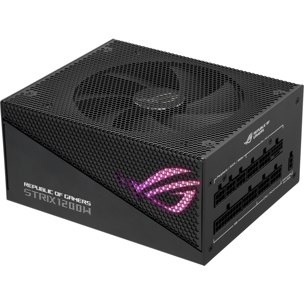Power Supply Unit 1200W ASUS ROG Strix Gold Aura Edition (ROG-STRIX-1200G-AURA-GAMING) - 90YE00P0-B0NA00