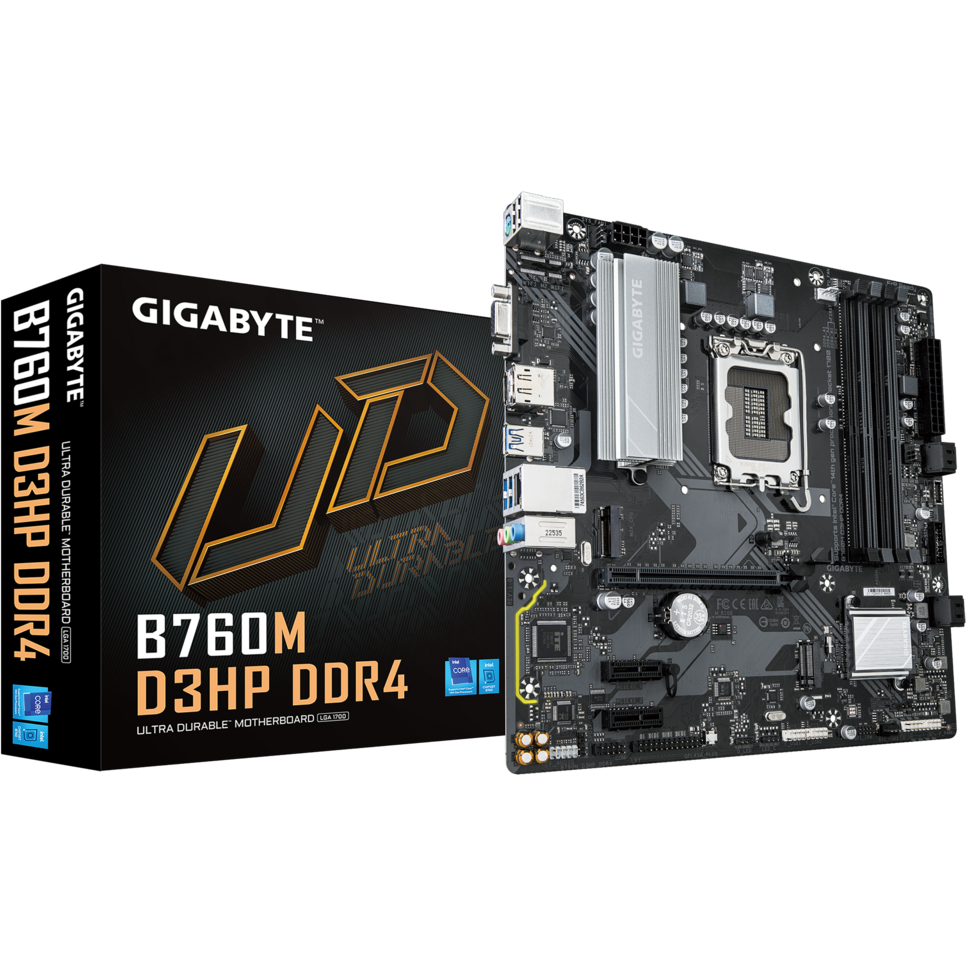Motherboard Gigabyte B760M D3HP DDR4 - photo 4