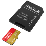 Speicherkarte 256GB MicroSD SanDisk Extreme + SD adapter (SDSQXAV-256G-GN6MA)