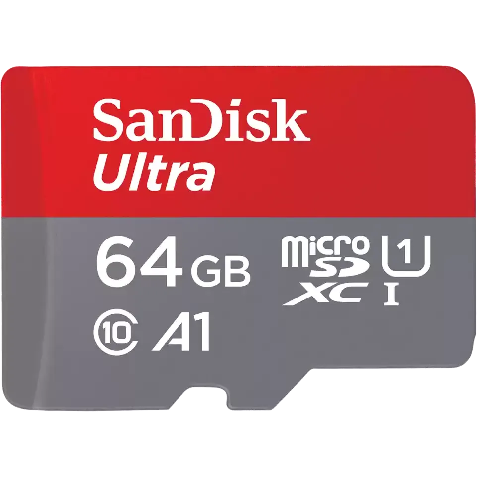 Carte mémoire 64GB MicroSD SanDisk Ultra + SD adapter (SDSQUAB-064G-GN6MA) - photo 3