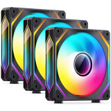 Case fan Jonsbo ZL-120B Black (3 in 1) (ZL-120B(3 in 1))