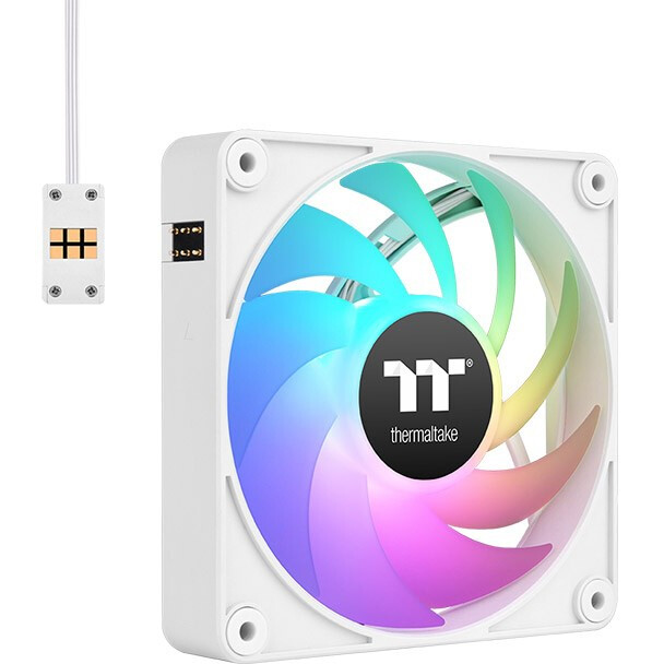 Case fan Thermaltake CT120 EX ARGB Sync PC Cooling Fan White (3-Fan Pack) - CL-F190-PL12SW-A - photo 2