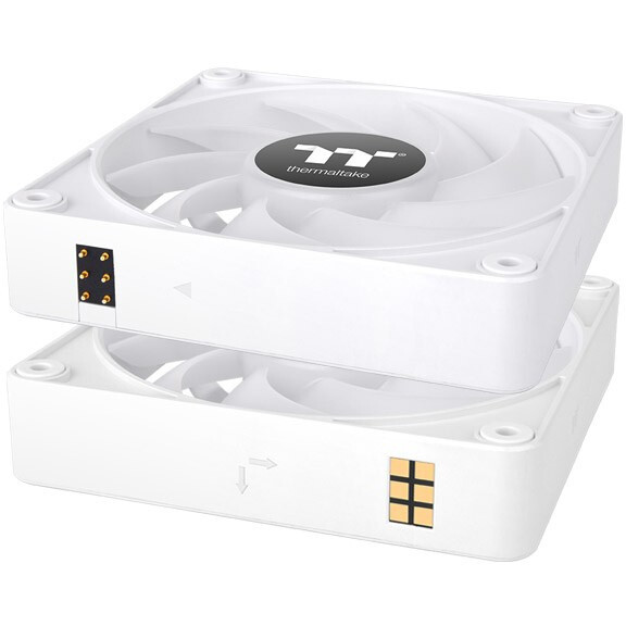 Case fan Thermaltake CT120 EX ARGB Sync PC Cooling Fan White (3-Fan Pack) - CL-F190-PL12SW-A - photo 3