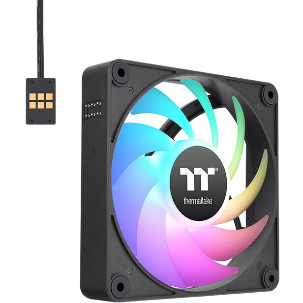 Case fan Thermaltake CT120 EX ARGB Sync PC Cooling Fan (3-Fan Pack) - CL-F181-PL12SW-A - photo 2