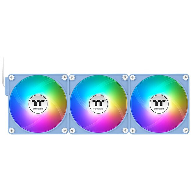 Case fan Thermaltake CT120 EX ARGB Sync PC Cooling Fan Hydrangea Blue (3-Fan Pack) - CL-F196-PL12BU-A