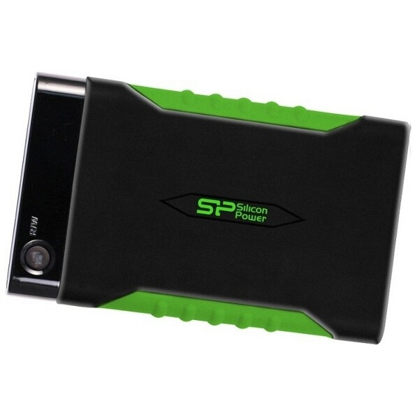 Ārējie cietie diski un SSD 1Tb Silicon Power Armor A15 Black/Green (SP010TBPHDA15S3K) - foto 2