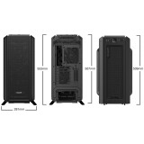 Corpus Be Quiet Silent Base 802 Window Black (BGW39)