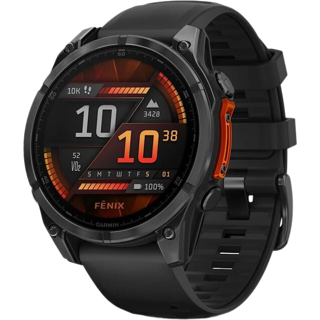 Smartuhren Garmin Fenix 8 47mm Grey/Black - 010-02904-00