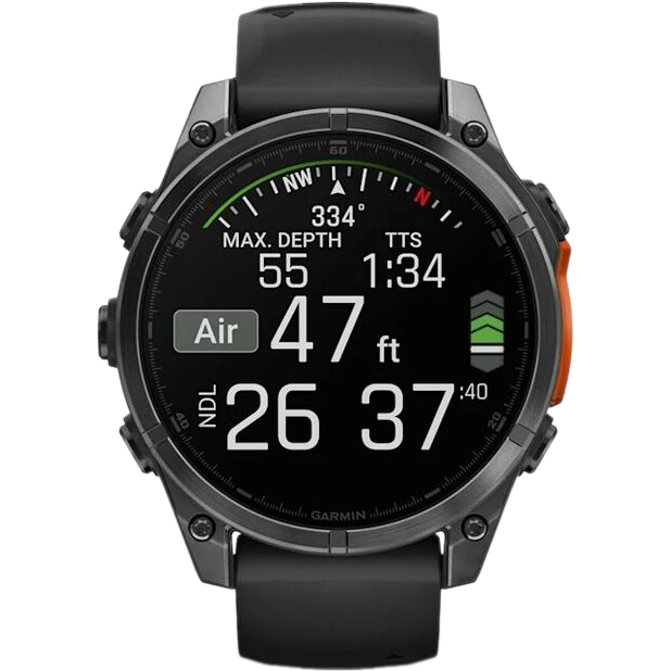 Smartuhren Garmin Fenix 8 47mm Grey/Black - 010-02904-00 - Foto 3