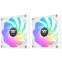 case fan Thermaltake CT120 Reverse ARGB Sync Fan White (2-Fan Pack) - CL-F175-PL12SW-A