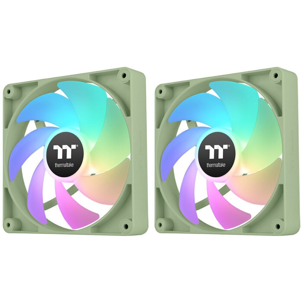 Case fan Thermaltake CT140 ARGB Sync Fan Matcha Green (2-Fan Pack) - CL-F203-PL14MG-A