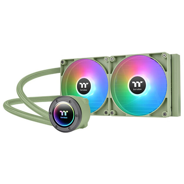 Liquid cooling system Thermaltake TH280 V2 ARGB Sync Matcha Green Edition - CL-W375-PL14MG-A