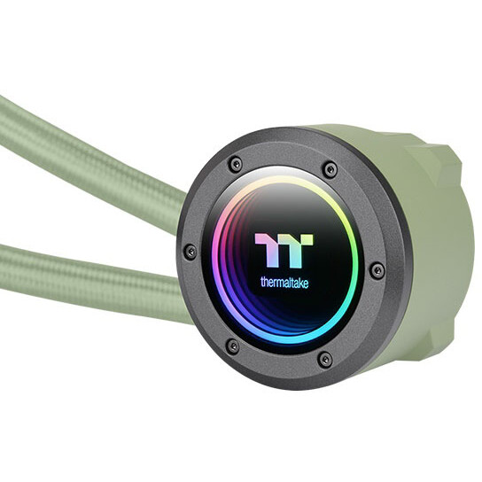 Liquid cooling system Thermaltake TH280 V2 ARGB Sync Matcha Green Edition - CL-W375-PL14MG-A - photo 4