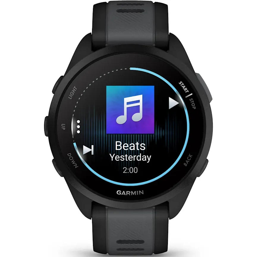 Smartwatch Garmin Forerunner 165 Music Black/Slate Grey - 010-02863-30 - Foto 4