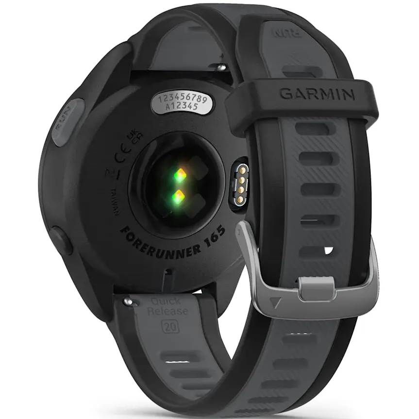 Smartwatch Garmin Forerunner 165 Music Black/Slate Grey - 010-02863-30 - Foto 6