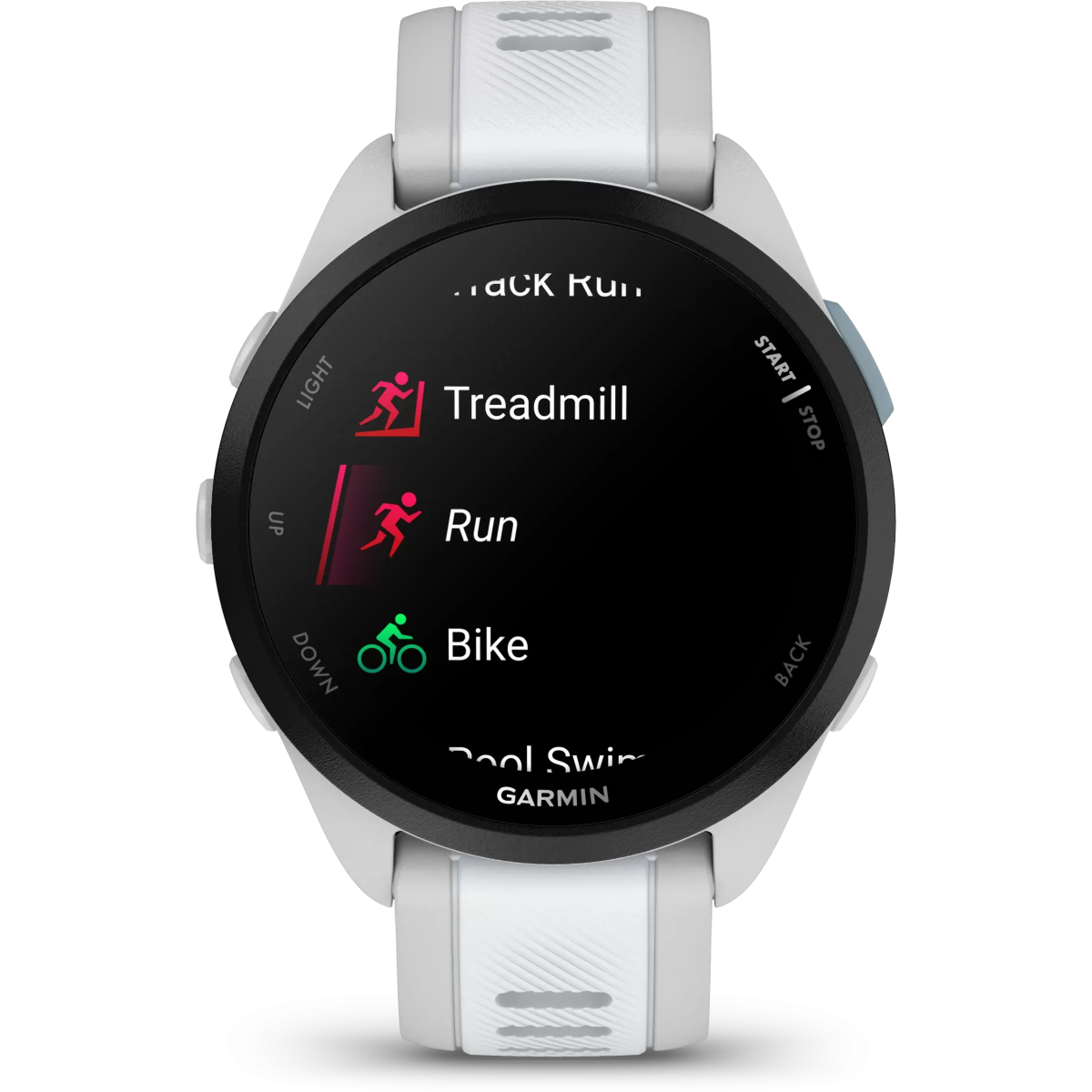 Smartwatch Garmin Forerunner 165 Mist Gray/Whitestone - 010-02863-21 - Foto 2