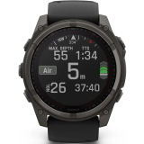 Smartuhren Garmin Fenix 8 51mm Titan Grey/Black (010-02907-11)