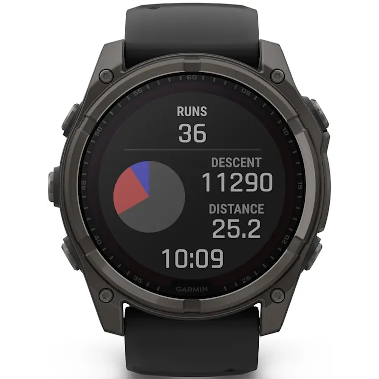 Smartuhren Garmin Fenix 8 51mm Titan Grey/Black - 010-02907-11 - Foto 4