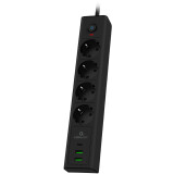 Filtre réseau Cablexpert Exnovo EXN-4-CU2-B-2