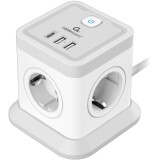 Filtre réseau Cablexpert Tower TWR-4-CU2-W-2