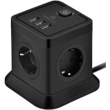 filtre réseau Cablexpert Tower TWR-4-U3-B-3