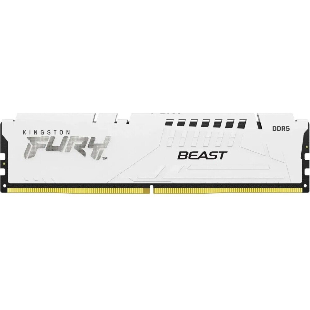 Arbeitsspeicher 16GB DDR5 6000MHz Kingston Fury Beast White (KF560C36BWE2-16)