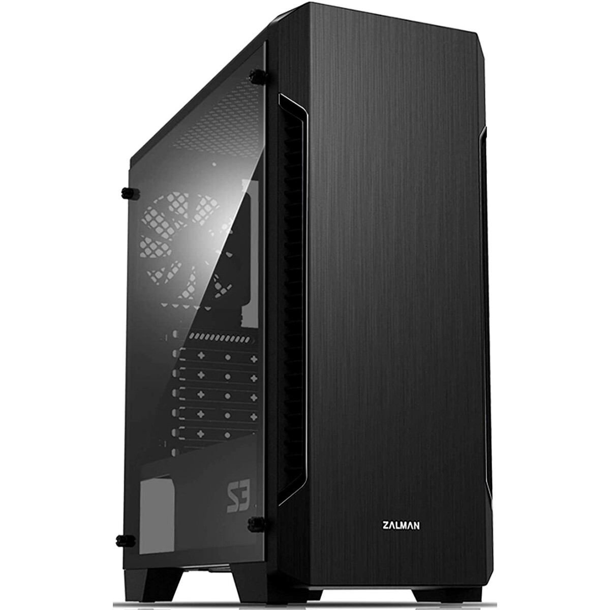 Datoru korpuss Zalman S3 TG Black - foto 2