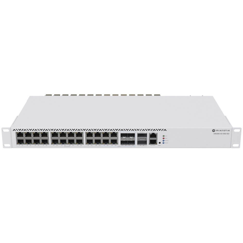 Commutateur (switch) MikroTik CRS326-4C+20G+2Q+RM