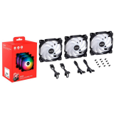 case fan ADATA XPG VENTO 120 ARGB PWM Black (3 pcs) (VENTO120ARGBPWM3C-BKCWW)