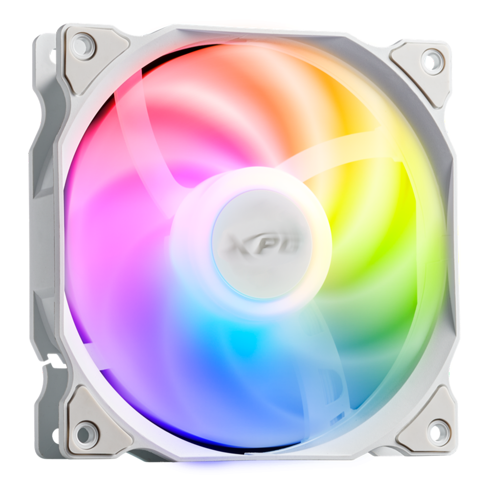 case fan ADATA XPG VENTO 120 ARGB PWM White (3 pcs) - VENTO120ARGBPWM3C-WHCWW
