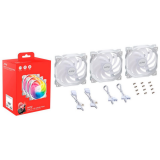 case fan ADATA XPG VENTO 120 ARGB PWM White (3 pcs) (VENTO120ARGBPWM3C-WHCWW)