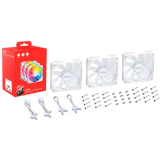 case fan ADATA XPG VENTO R 120 ARGB PWM White (3 pcs) (VENTOR120ARGBPWM3C-WHCWW)