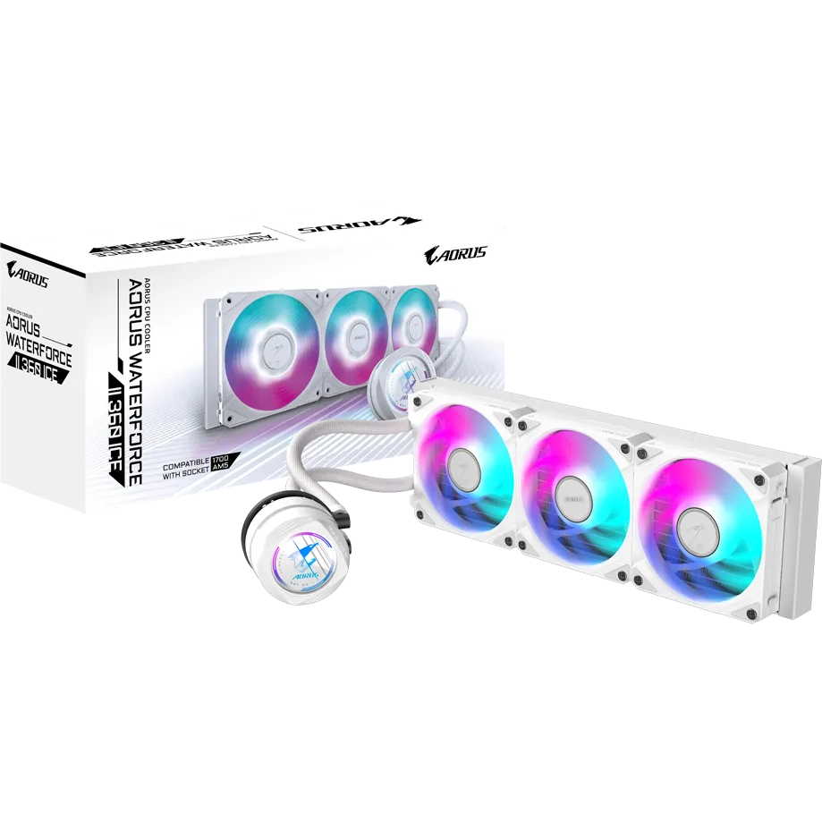 Liquid cooling system Gigabyte AORUS WATERFORCE II 360 ICE - GP-AORUS WATERFORCE II 360I - photo 5