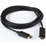 Kabelis DisplayPort (M) - HDMI (M), 1.8m, ExeGate EX-CC-DP-HDMI-1.8 (EX284915RUS)