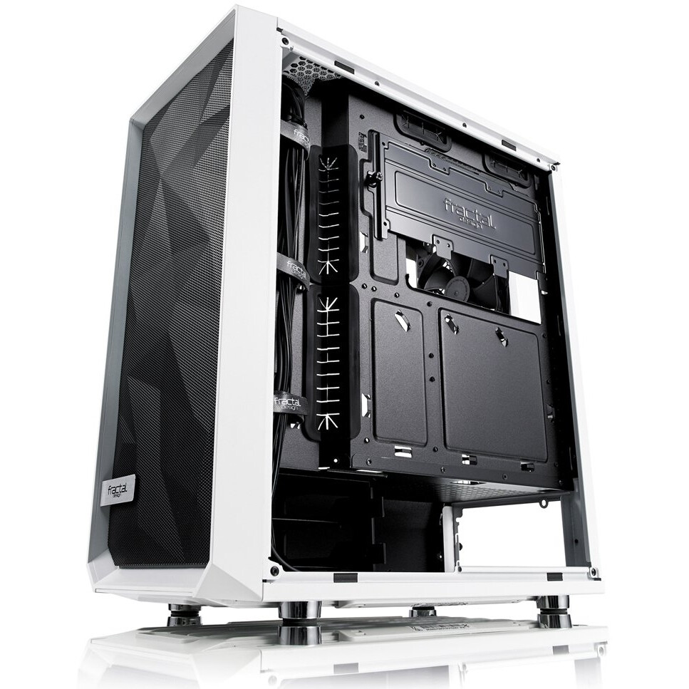 Datoru korpuss Fractal Design Meshify C TG White - FD-CA-MESH-C-WT-TGC - foto 4