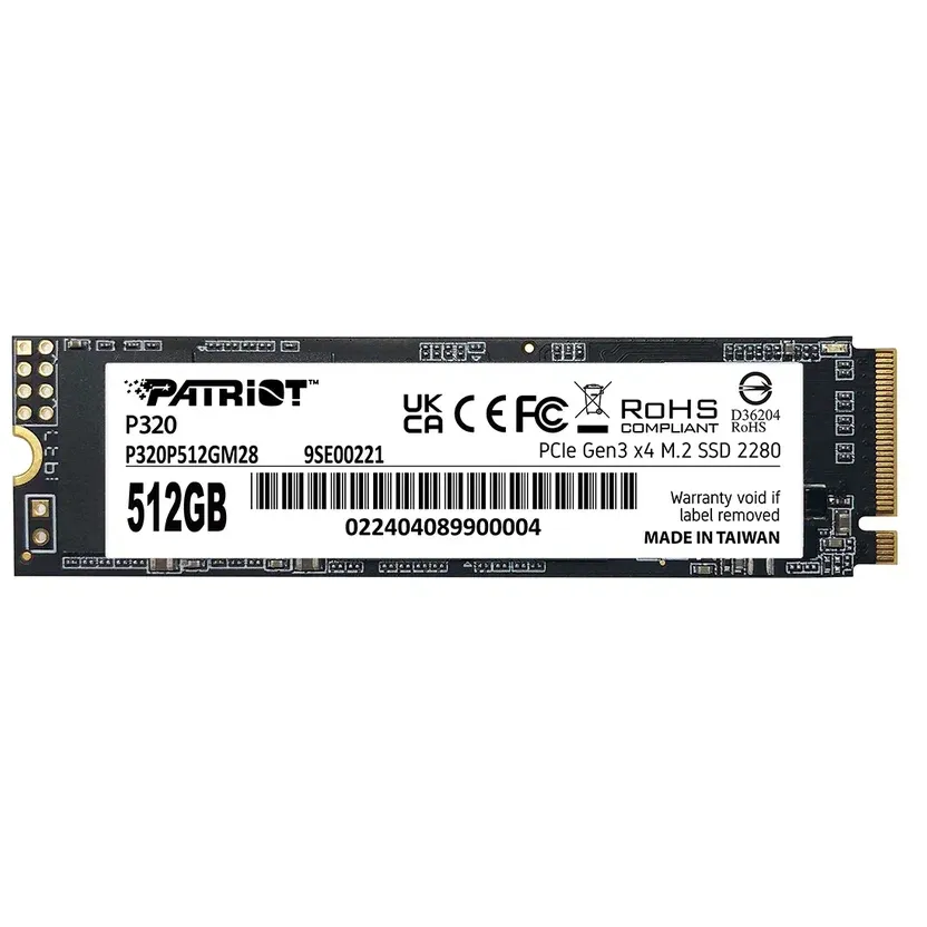 SSD storage 512GB Patriot P320 (P320P512GM28)