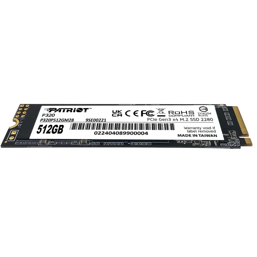 SSD storage 512GB Patriot P320 (P320P512GM28) - photo 3